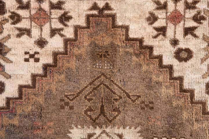 3' 4 x 6' 4 Hand Knotted Ultra Vintage Persian Wool Rug