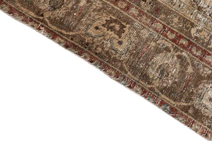 8' 10 x 11' 5 Hand Knotted Ultra Vintage Persian Wool Rug