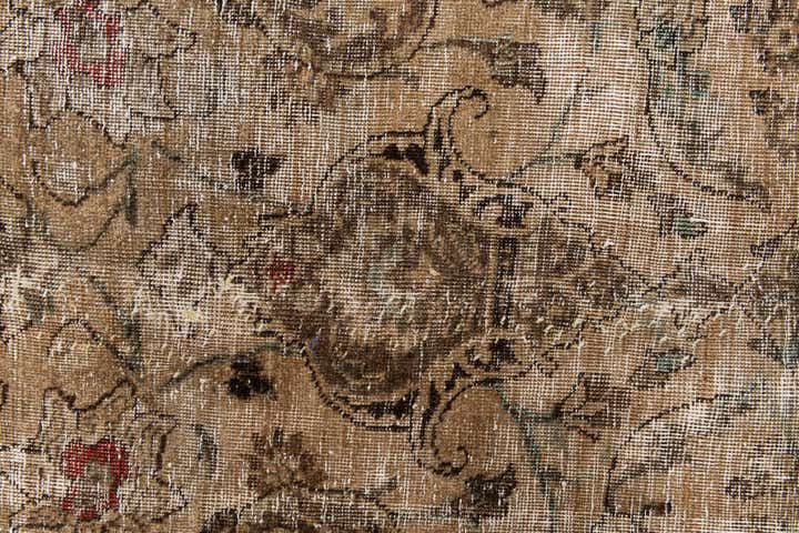 8' 10 x 11' 5 Hand Knotted Ultra Vintage Persian Wool Rug