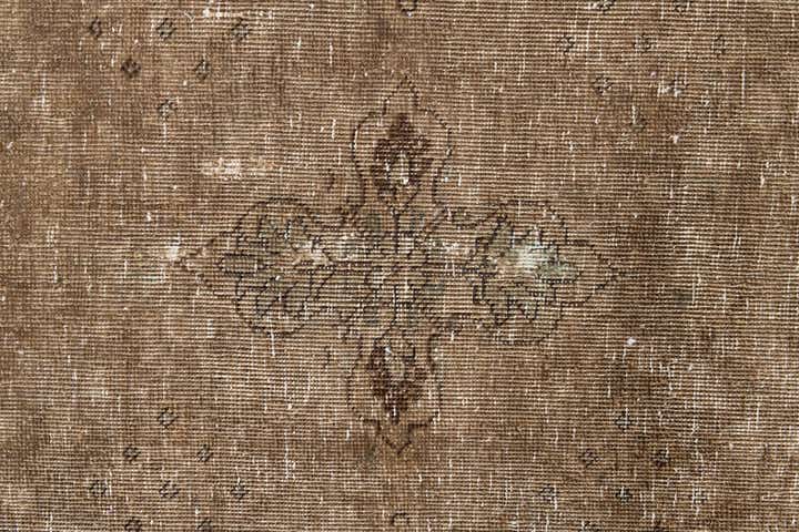 6' 4 x 9' Hand Knotted Ultra Vintage Persian Wool Rug