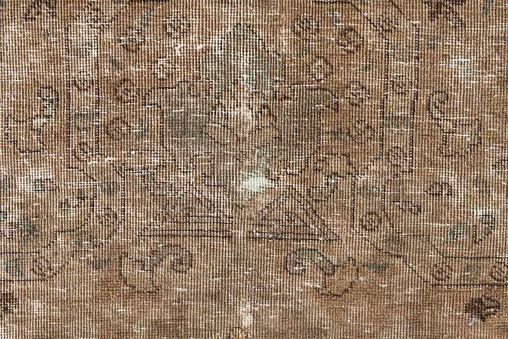 6' 4 x 9' Hand Knotted Ultra Vintage Persian Wool Rug