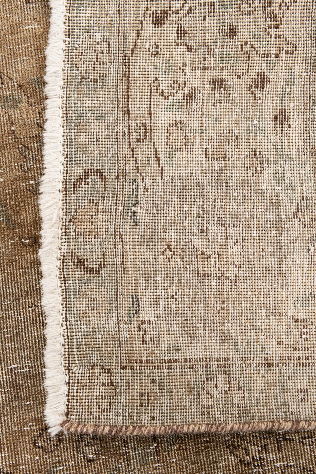 6' 4 x 9' Hand Knotted Ultra Vintage Persian Wool Rug