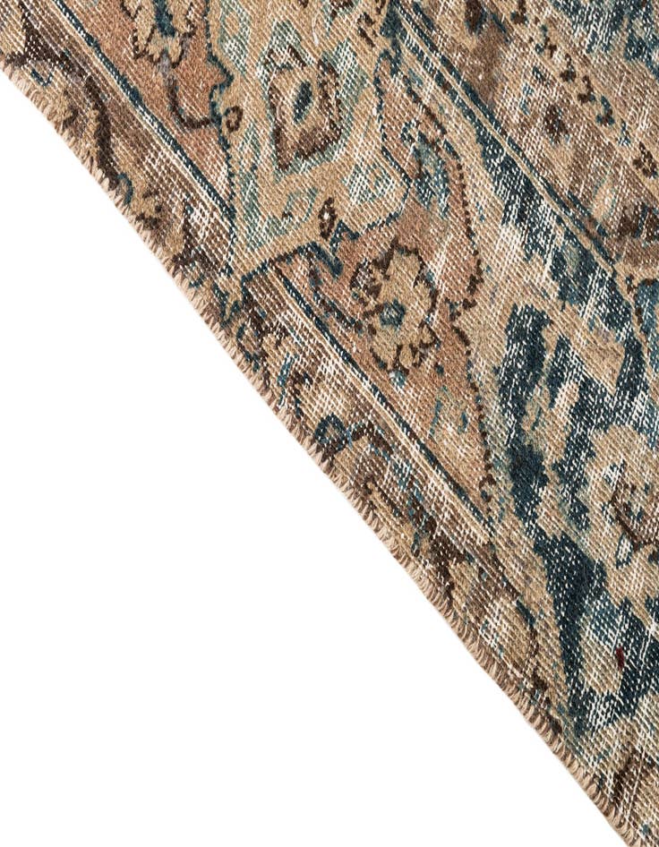 Detail image of 6' x 9' 5  Hand Knotted Ultra Vintage Persian Wool Rug