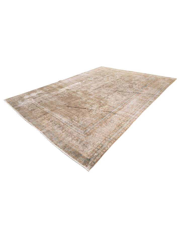 9' 4 x 12' 10 Hand Knotted Ultra Vintage Persian Wool Rug
