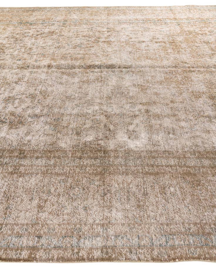 Detail image of 9' 4 x 12' 10  Hand Knotted Ultra Vintage Persian Wool Rug