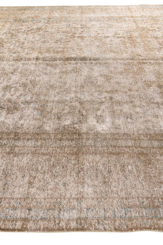 Detail image of 9' 4 x 12' 10 Hand Knotted Ultra Vintage Persian Wool Rug