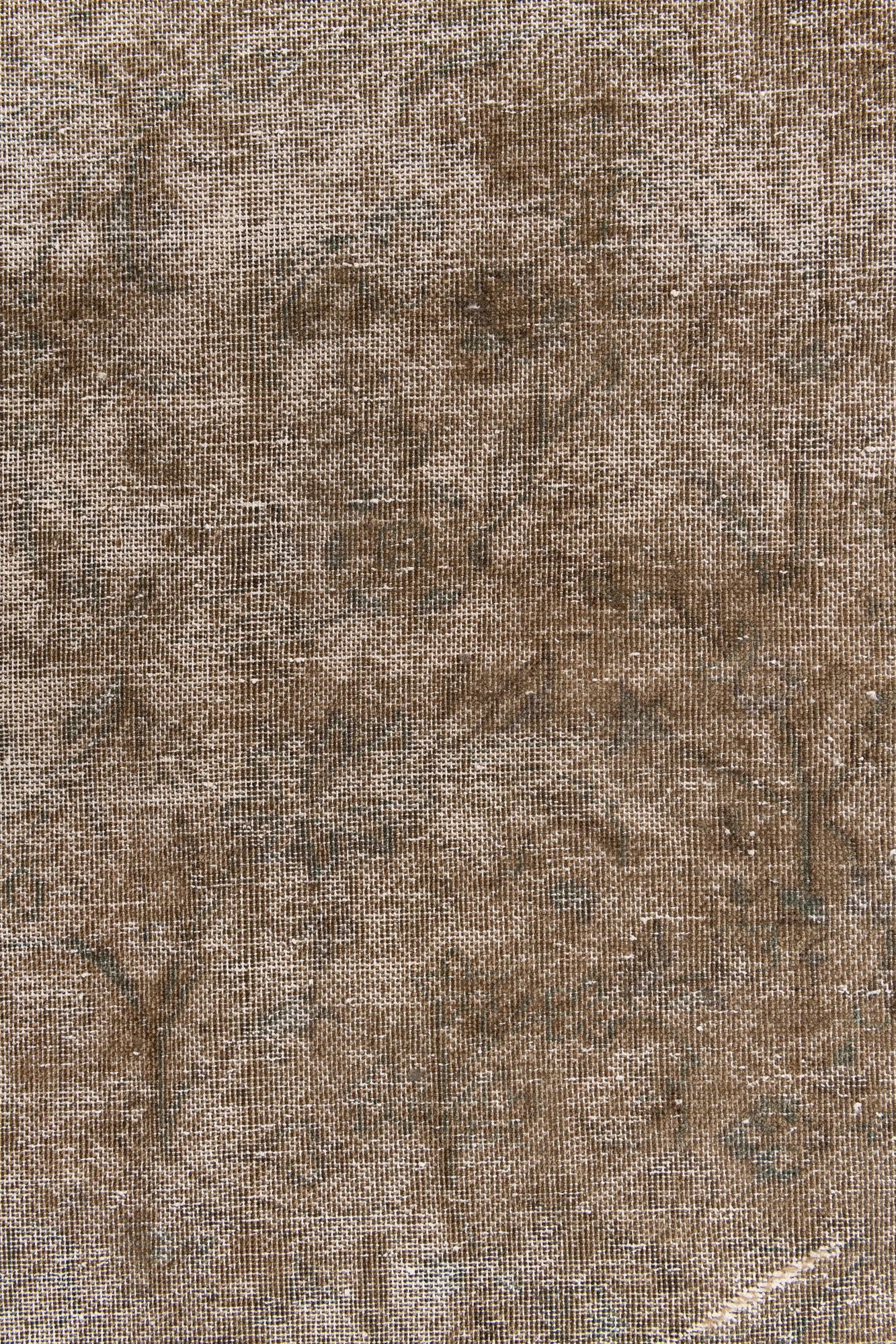 9' 4 x 12' 10 Hand Knotted Ultra Vintage Persian Wool Rug