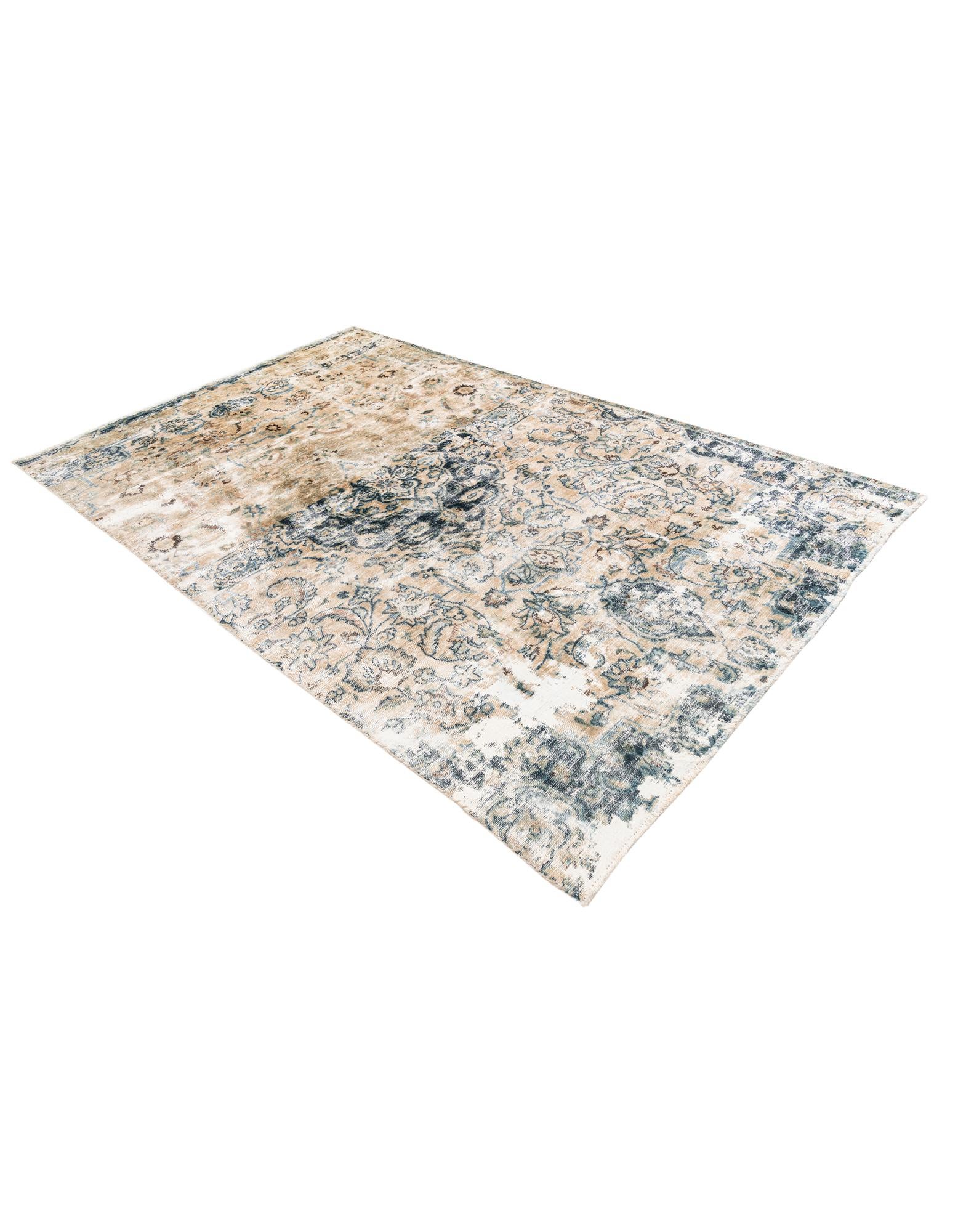 5' 4 x 8' 6 Hand Knotted Ultra Vintage Persian Wool Rug