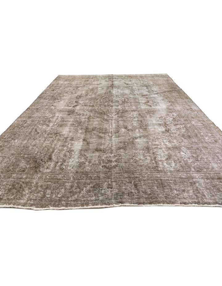 10' x 12' 4 Hand Knotted Ultra Vintage Persian Wool Rug