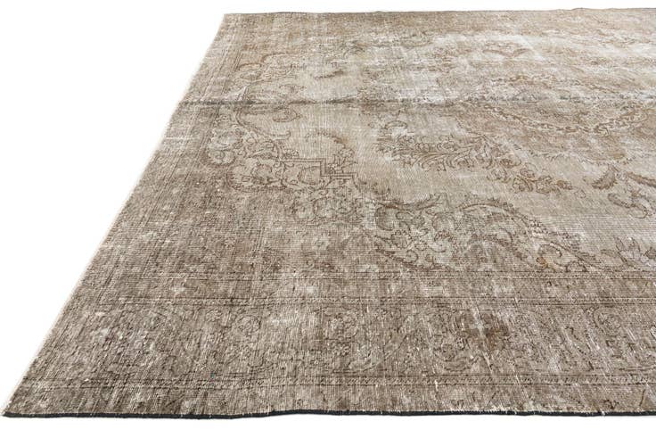 Detail image of 10' x 12' 4 Hand Knotted Ultra Vintage Persian Wool Rug