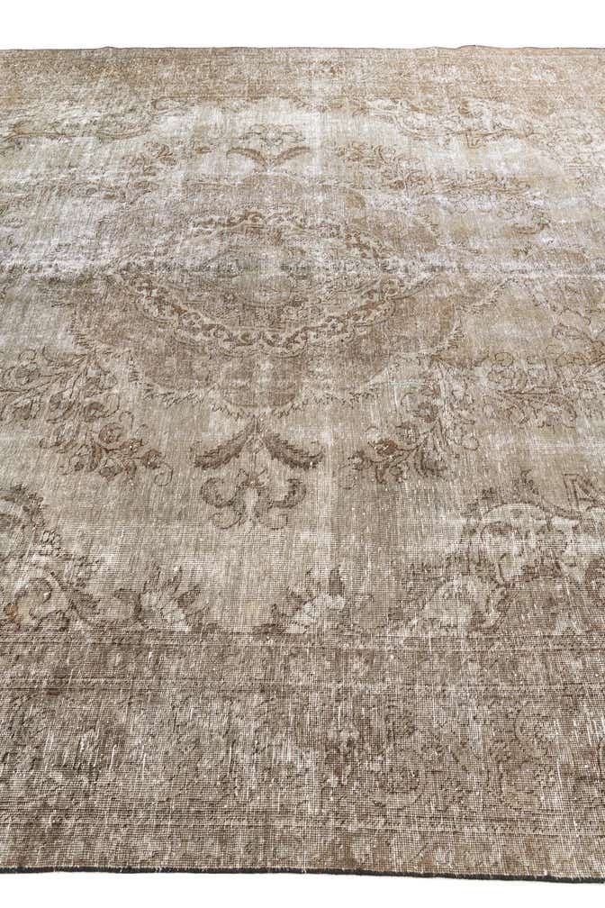 10' x 12' 4 Hand Knotted Ultra Vintage Persian Wool Rug