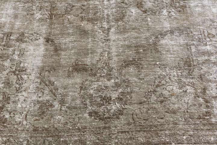 10' x 12' 4 Hand Knotted Ultra Vintage Persian Wool Rug