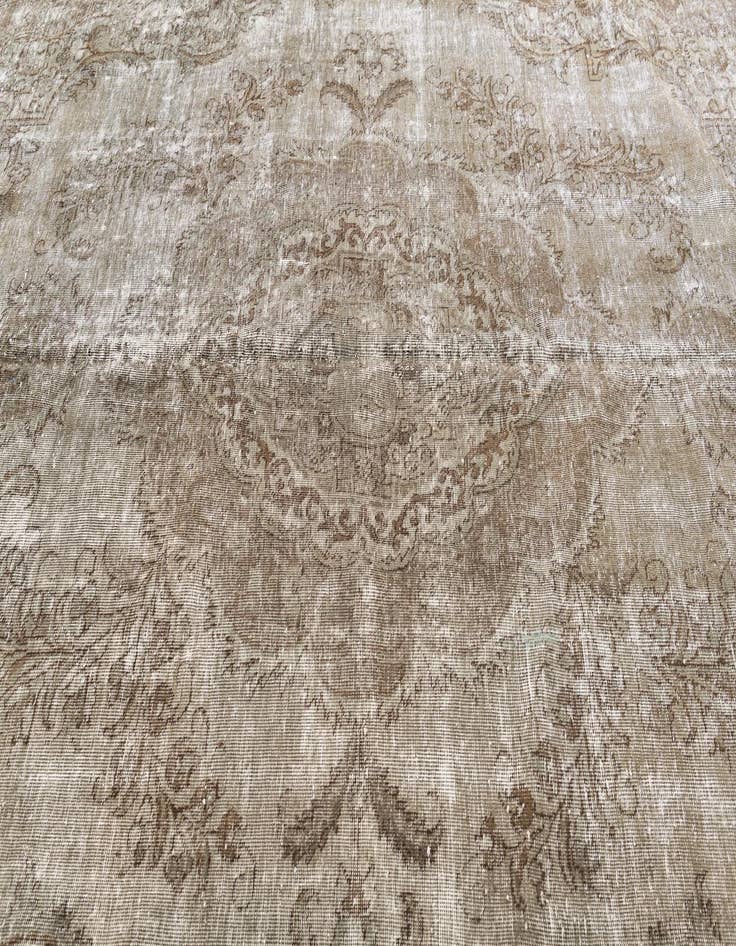 Detail image of 10' x 12' 4  Hand Knotted Ultra Vintage Persian Wool Rug