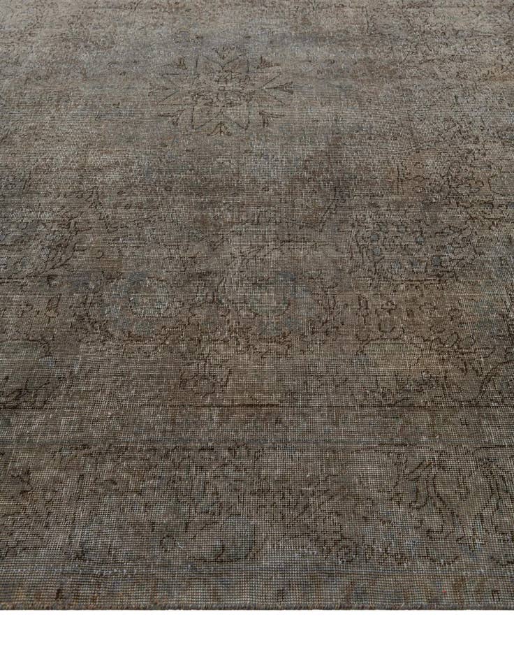 Detail image of 9' 9 x 12' 9 Hand Knotted Ultra Vintage Persian Wool Rug