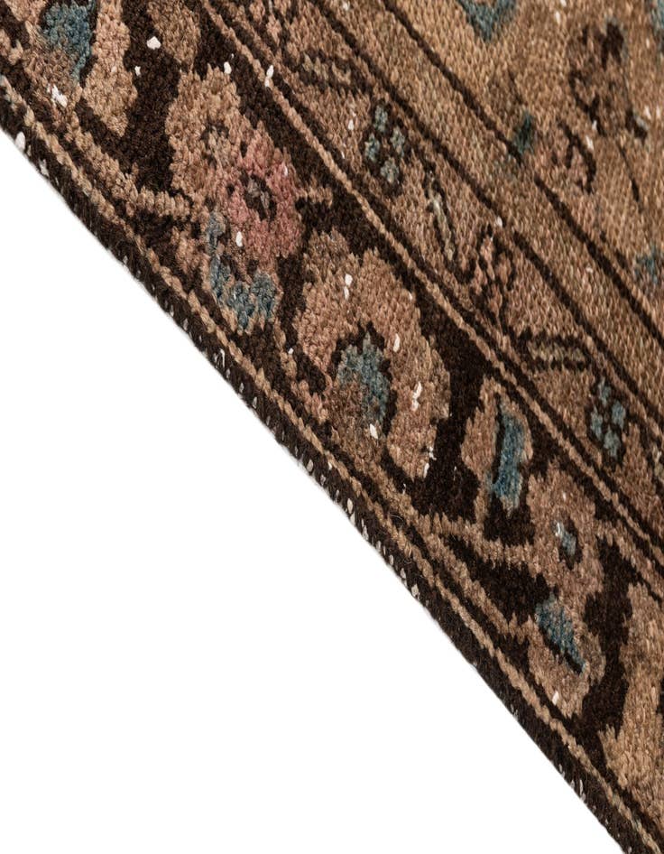 Detail image of 5' 10 x 9' 7  Hand Knotted Ultra Vintage Persian Wool Rug