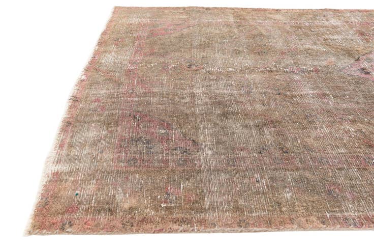 Detail image of 4' 4 x 6' 8 Hand Knotted Ultra Vintage Persian Wool Rug