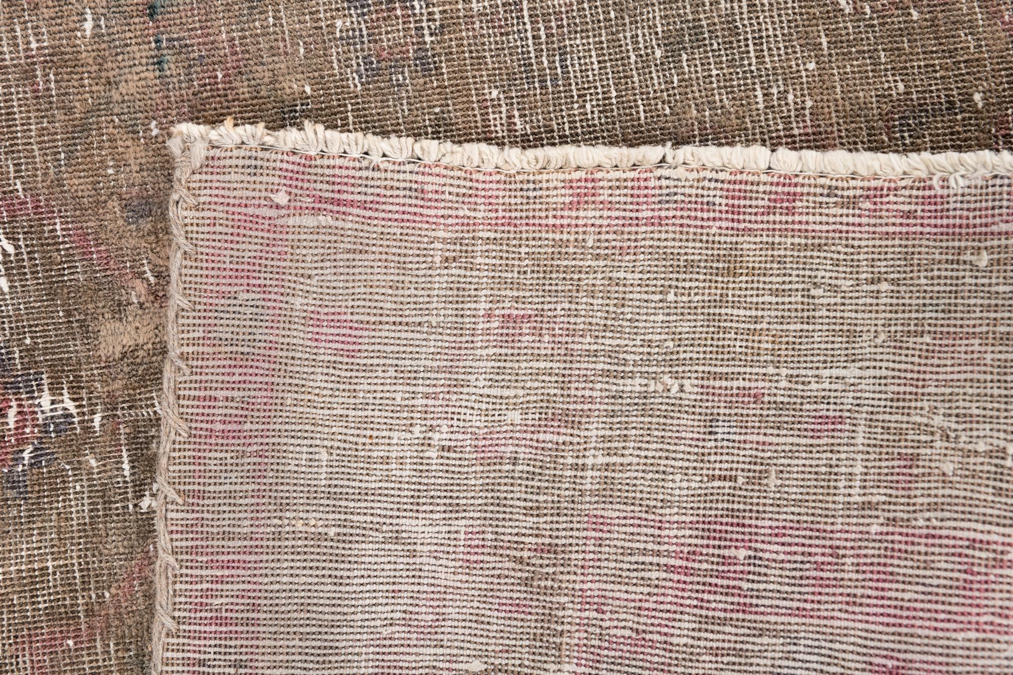 4' 4 x 6' 8 Hand Knotted Ultra Vintage Persian Wool Rug