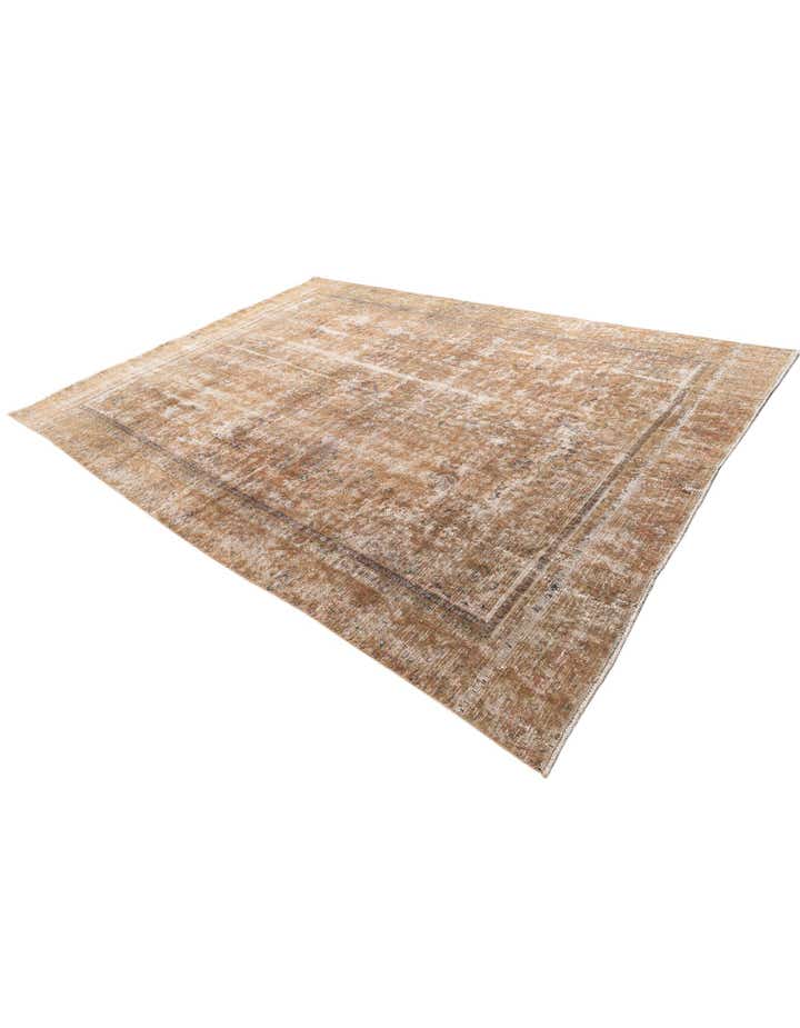 8' 6 x 11' 8 Hand Knotted Ultra Vintage Persian Wool Rug