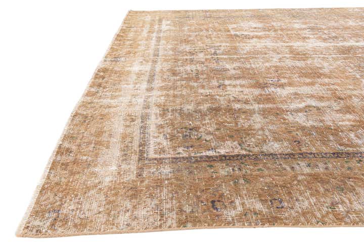 8' 6 x 11' 8 Hand Knotted Ultra Vintage Persian Wool Rug