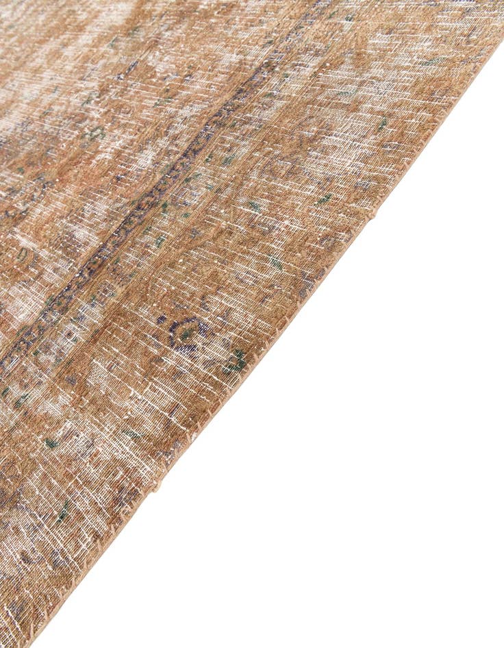 Detail image of 8' 6 x 11' 8  Hand Knotted Ultra Vintage Persian Wool Rug