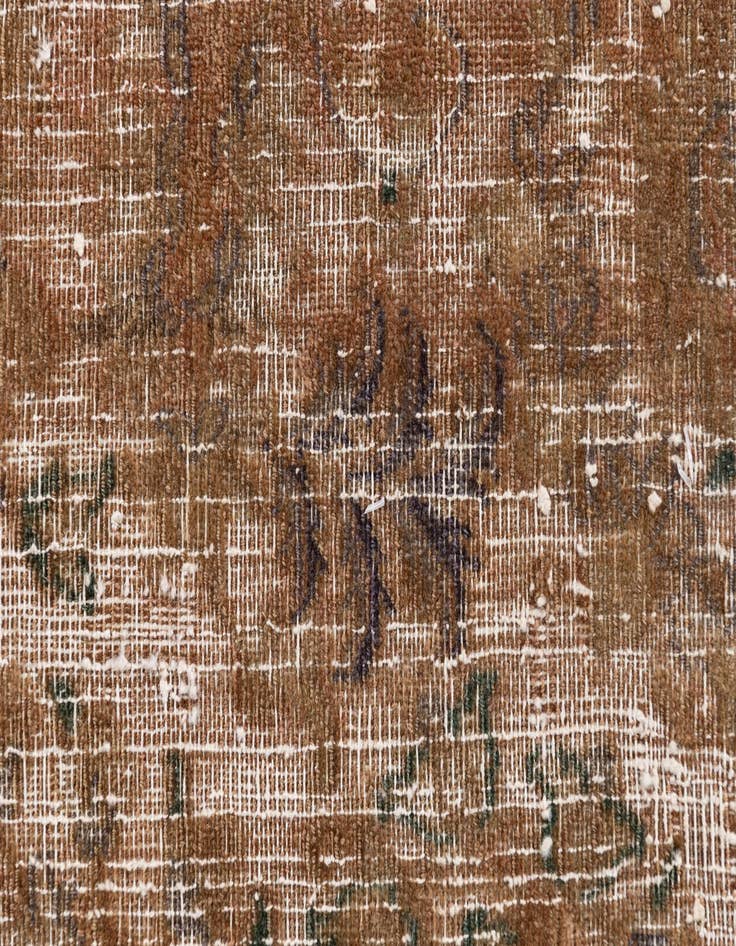 Detail image of 8' 6 x 11' 8  Hand Knotted Ultra Vintage Persian Wool Rug