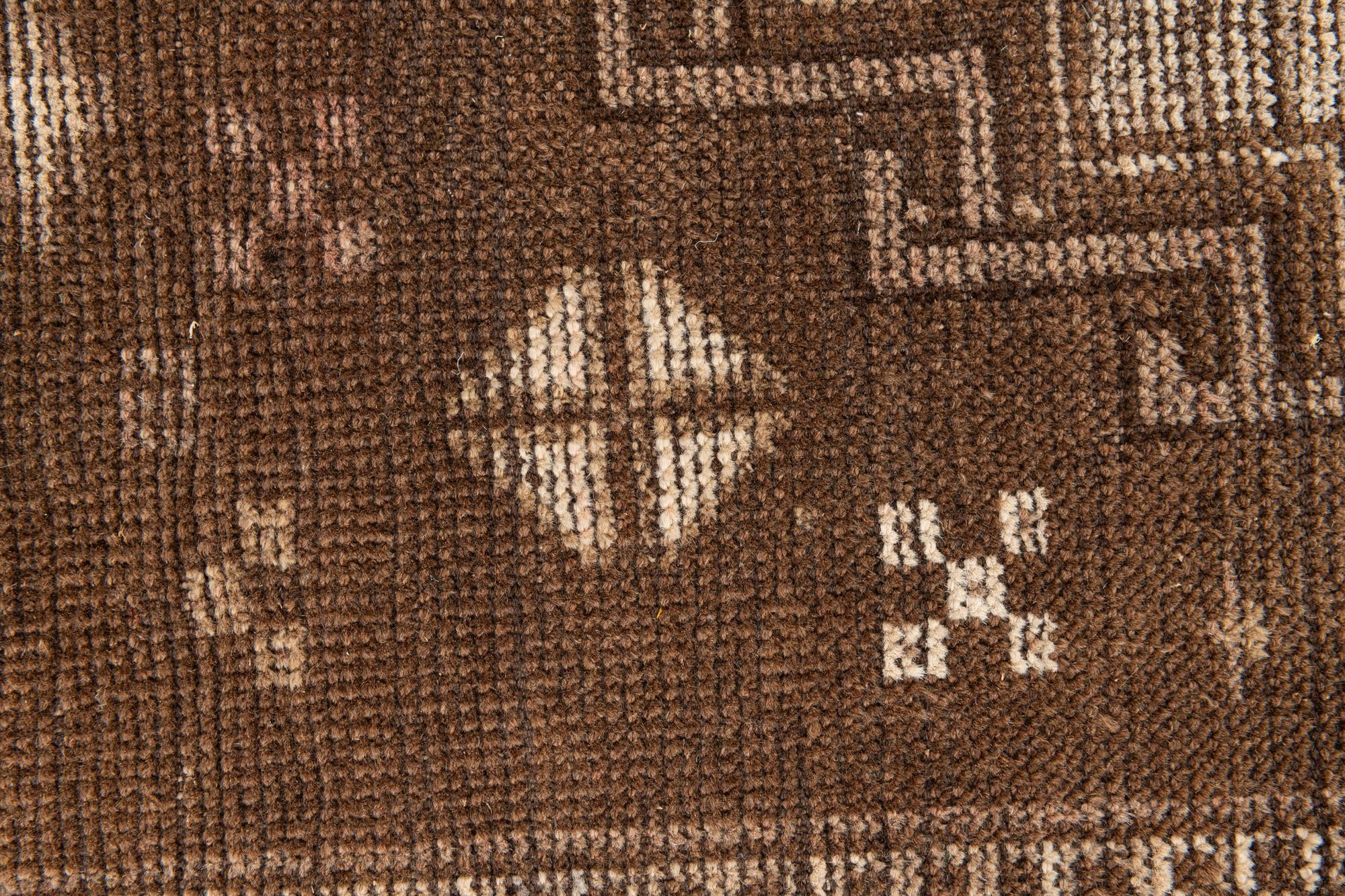 2' 8 x 4' 8 Hand Knotted Ultra Vintage Wool Rug
