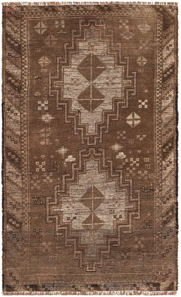 2' 8 x 4' 8 Hand Knotted Ultra Vintage Wool Rug