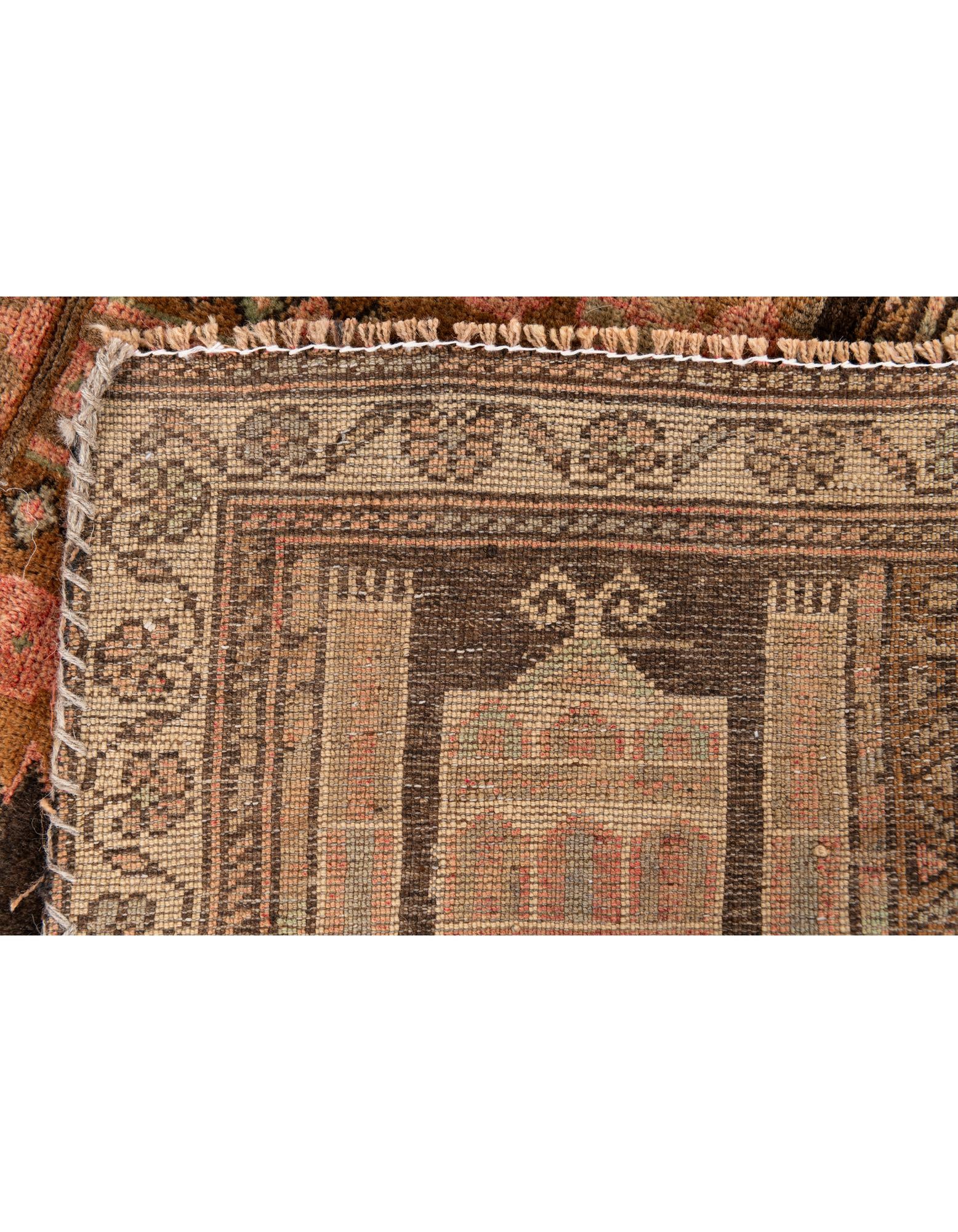 85cm x 125cm anudado a mano Ultra Vintage Alfombra Persa Lana