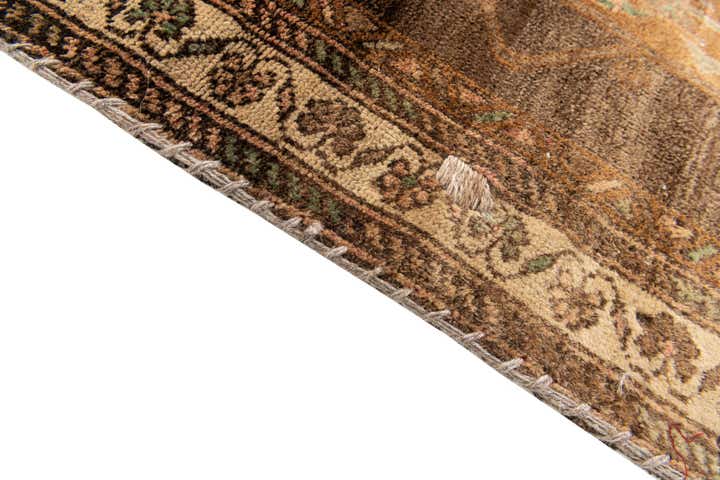 2' 9 x 4' 2 Hand Knotted Ultra Vintage Persian Wool Rug