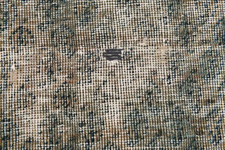 4' 1 x 6' 9 Hand Knotted Ultra Vintage Persian Wool Rug