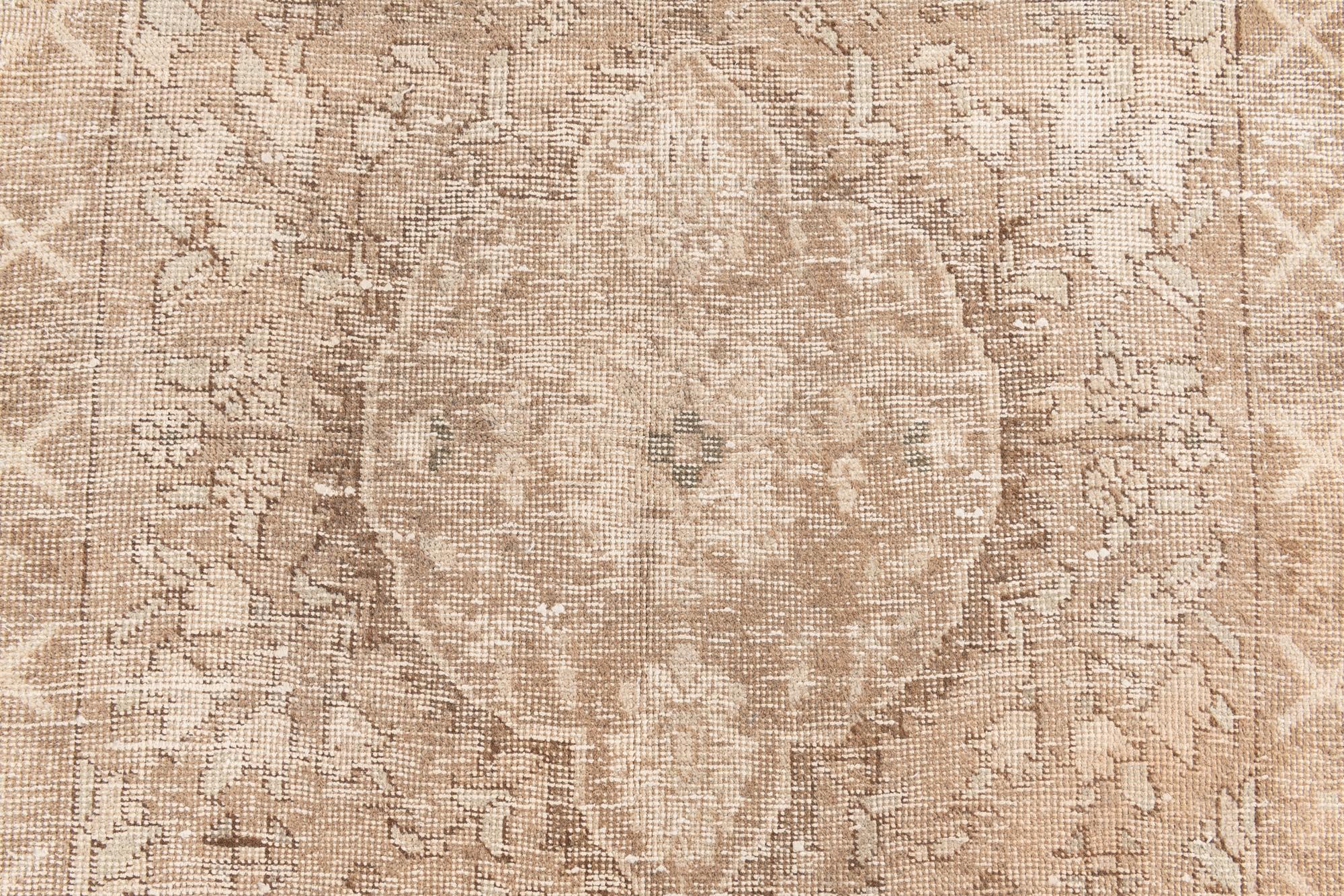 3' 4 x 5' Hand Knotted Ultra Vintage Persian Wool Rug