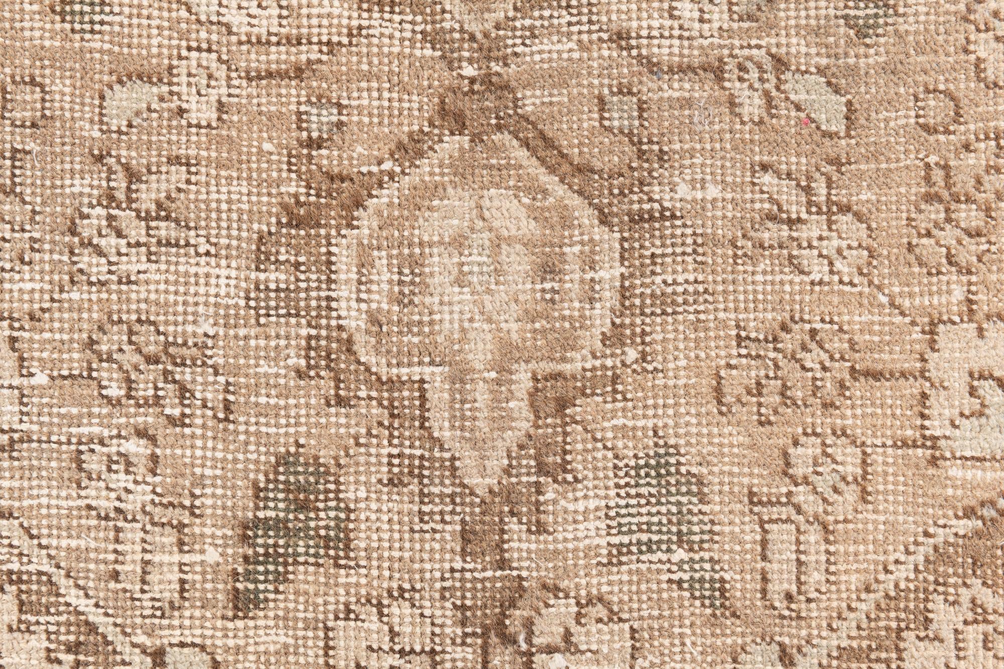 3' 4 x 5' Hand Knotted Ultra Vintage Persian Wool Rug