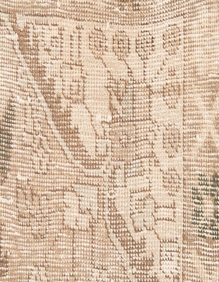 Detail image of 3' 4 x 5'  Hand Knotted Ultra Vintage Persian Wool Rug