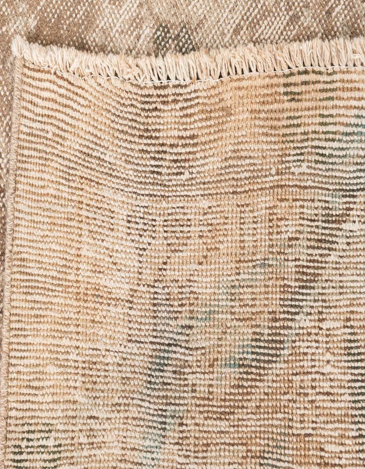 Detail image of 3' 4 x 5'  Hand Knotted Ultra Vintage Persian Wool Rug