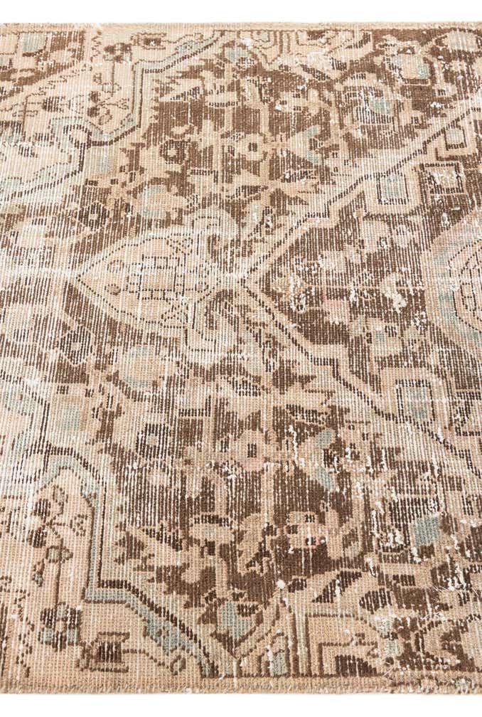 3' 10 x 6' Hand Knotted Ultra Vintage Persian Wool Rug
