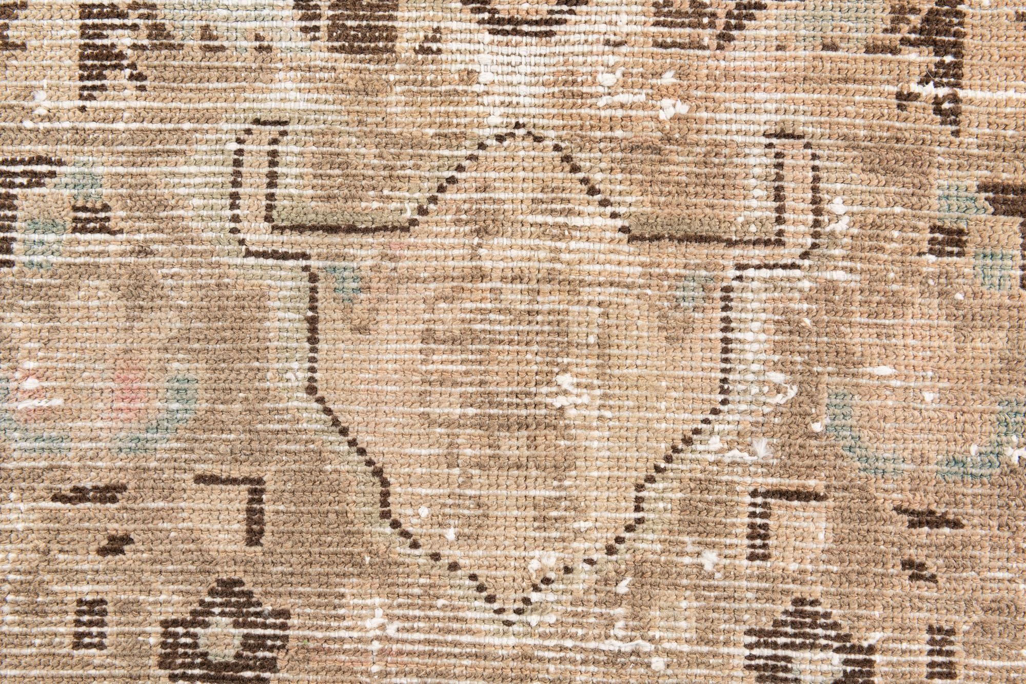 3' 10 x 6' Hand Knotted Ultra Vintage Persian Wool Rug