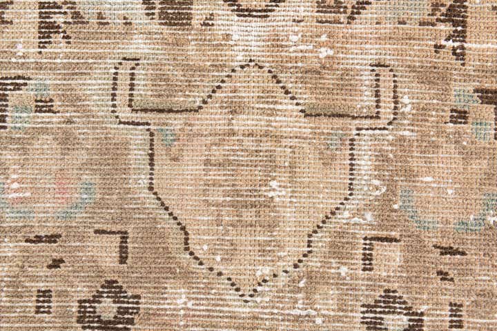 3' 10 x 6' Hand Knotted Ultra Vintage Persian Wool Rug