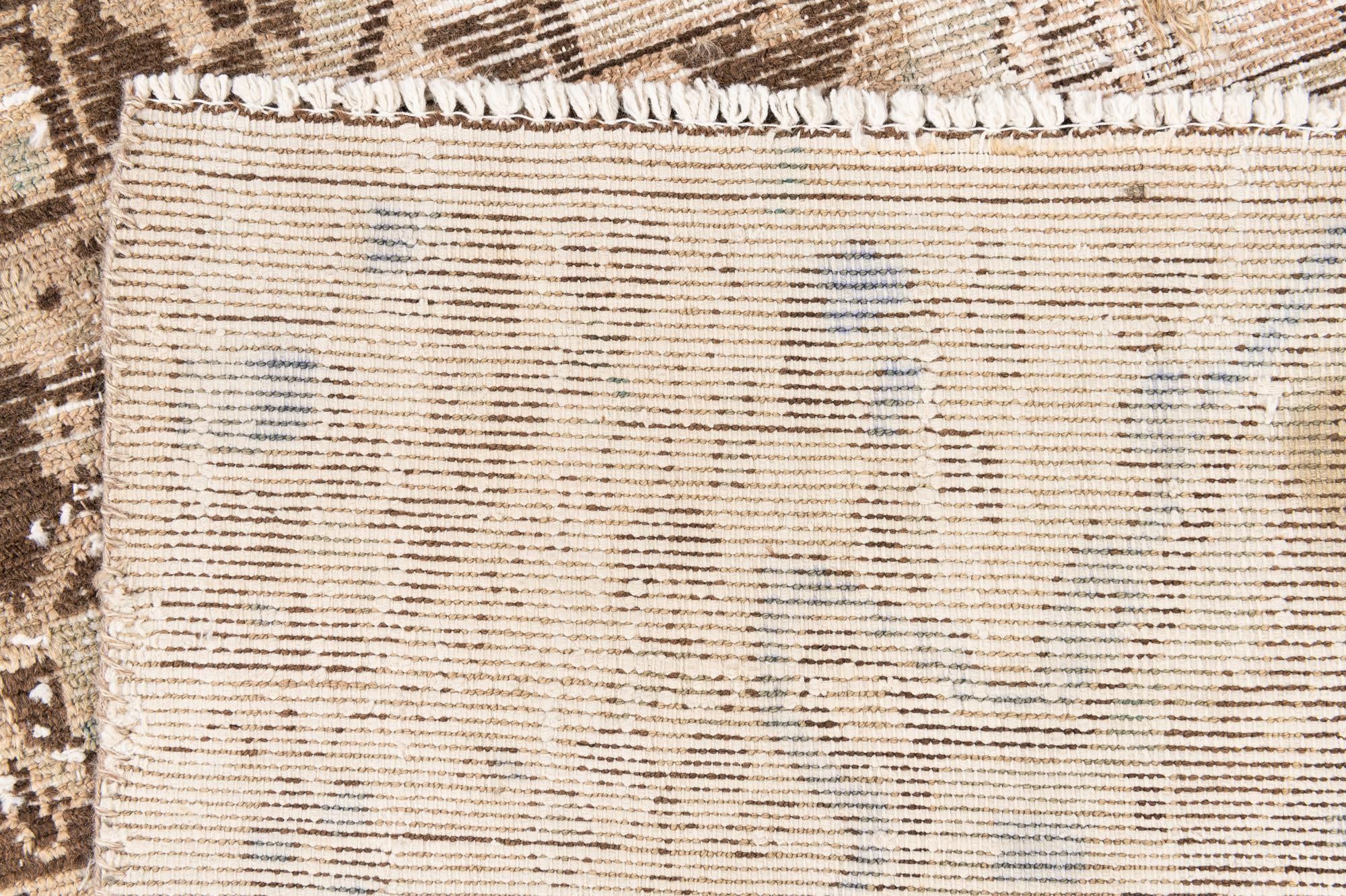 3' 10 x 6' Hand Knotted Ultra Vintage Persian Wool Rug