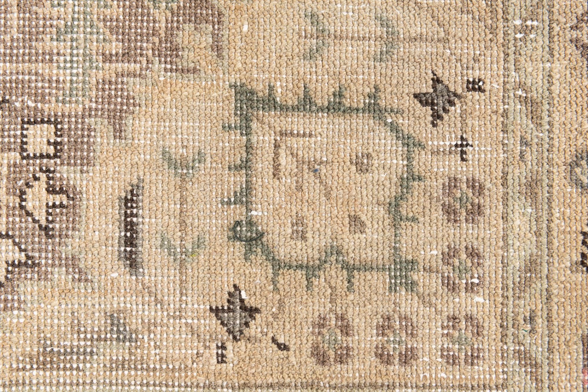 2' 9 x 4' 9 Hand Knotted Ultra Vintage Persian Wool Rug