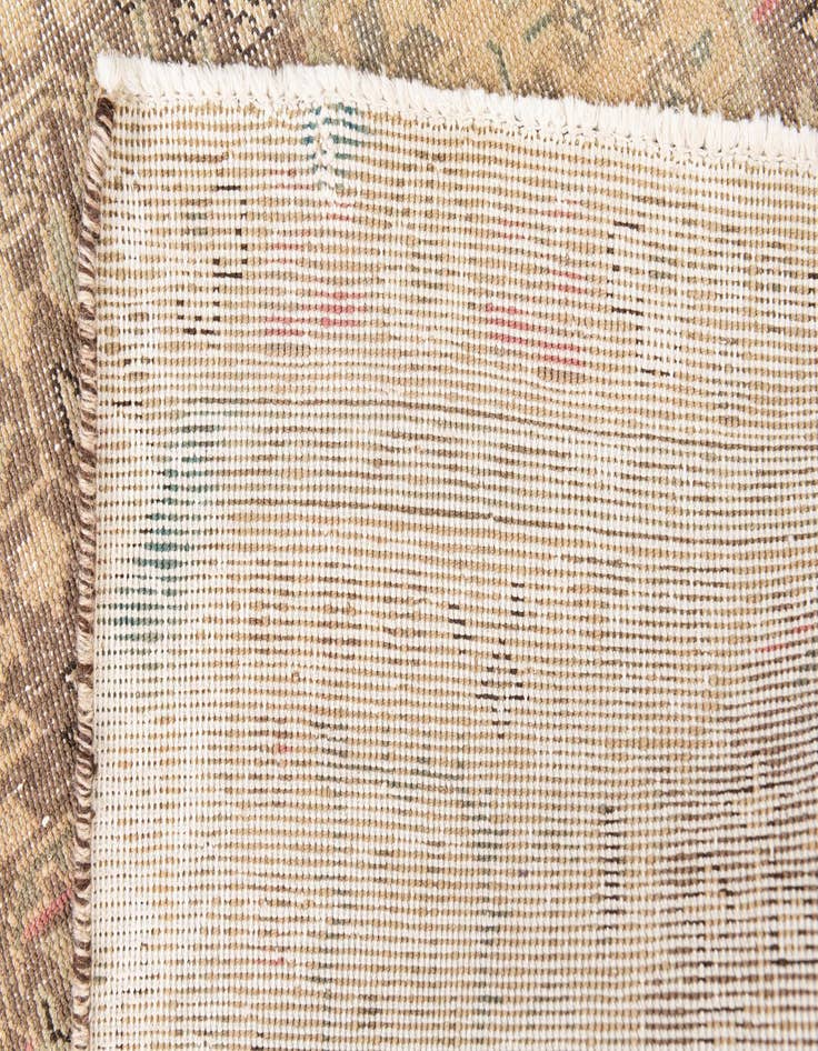 Detail image of 2' 9 x 4' 9  Hand Knotted Ultra Vintage Persian Wool Rug