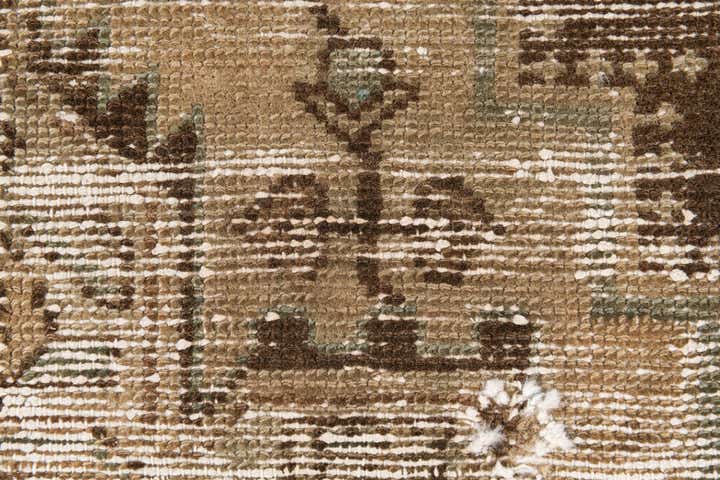 4' 1 x 6' 5 Hand Knotted Ultra Vintage Persian Wool Rug