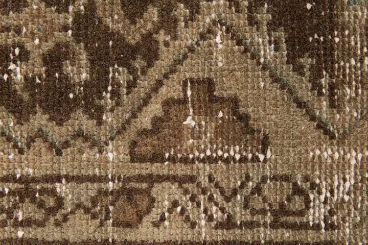 4' 1 x 6' 5 Hand Knotted Ultra Vintage Persian Wool Rug