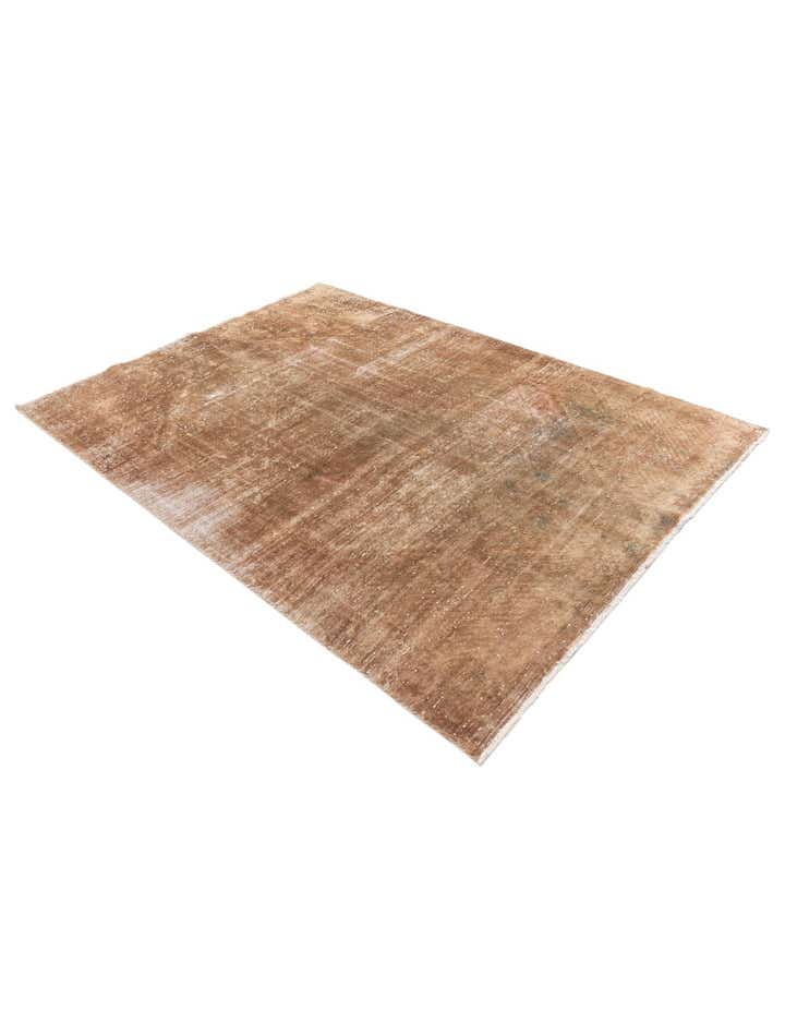 4' 10 x 6' 10 Hand Knotted Ultra Vintage Persian Wool Rug
