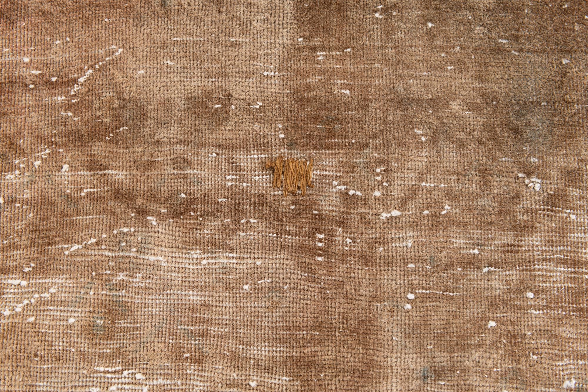 4' 10 x 6' 10 Hand Knotted Ultra Vintage Persian Wool Rug