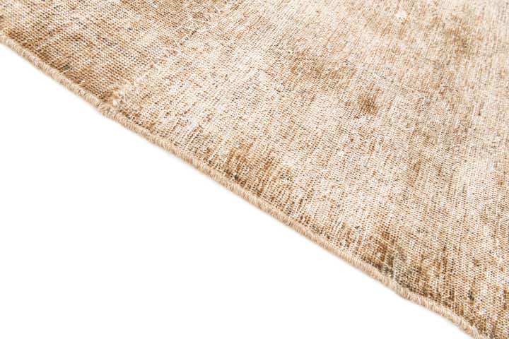 3' 4 x 4' 9 Hand Knotted Ultra Vintage Persian Wool Rug