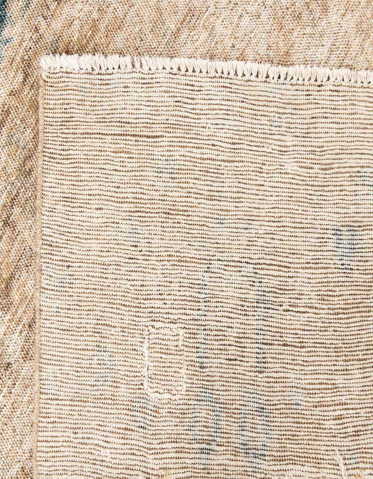 Detail image of 3' 4 x 4' 9  Hand Knotted Ultra Vintage Persian Wool Rug