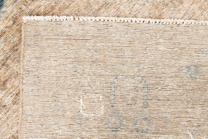 3' 4 x 4' 9 Hand Knotted Ultra Vintage Persian Wool Rug