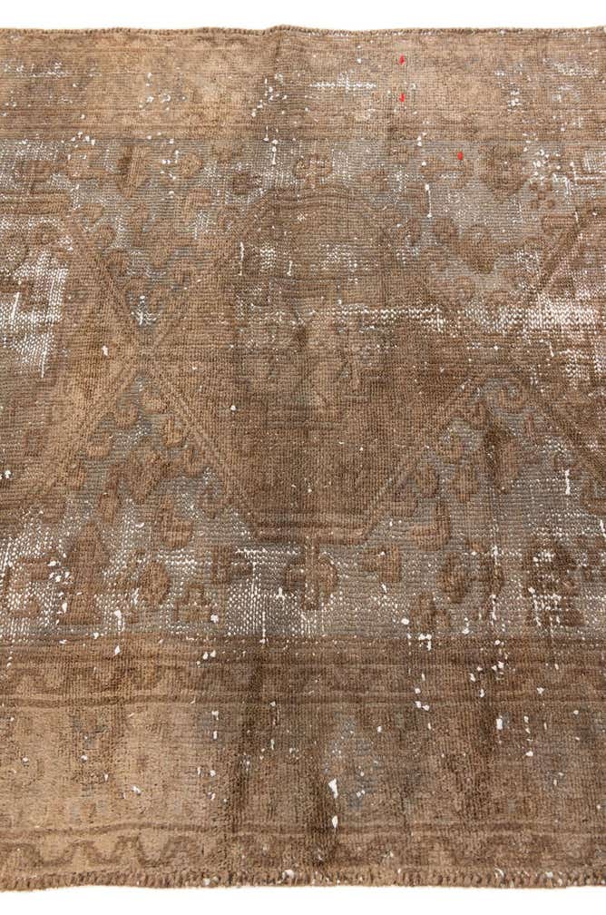 3' 1 x 4' 9 Hand Knotted Ultra Vintage Persian Wool Rug