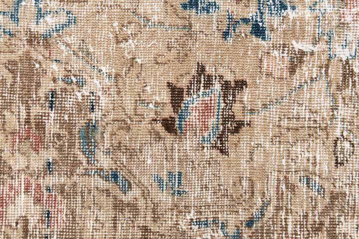 8' x 10' 5 Hand Knotted Ultra Vintage Persian Wool Rug
