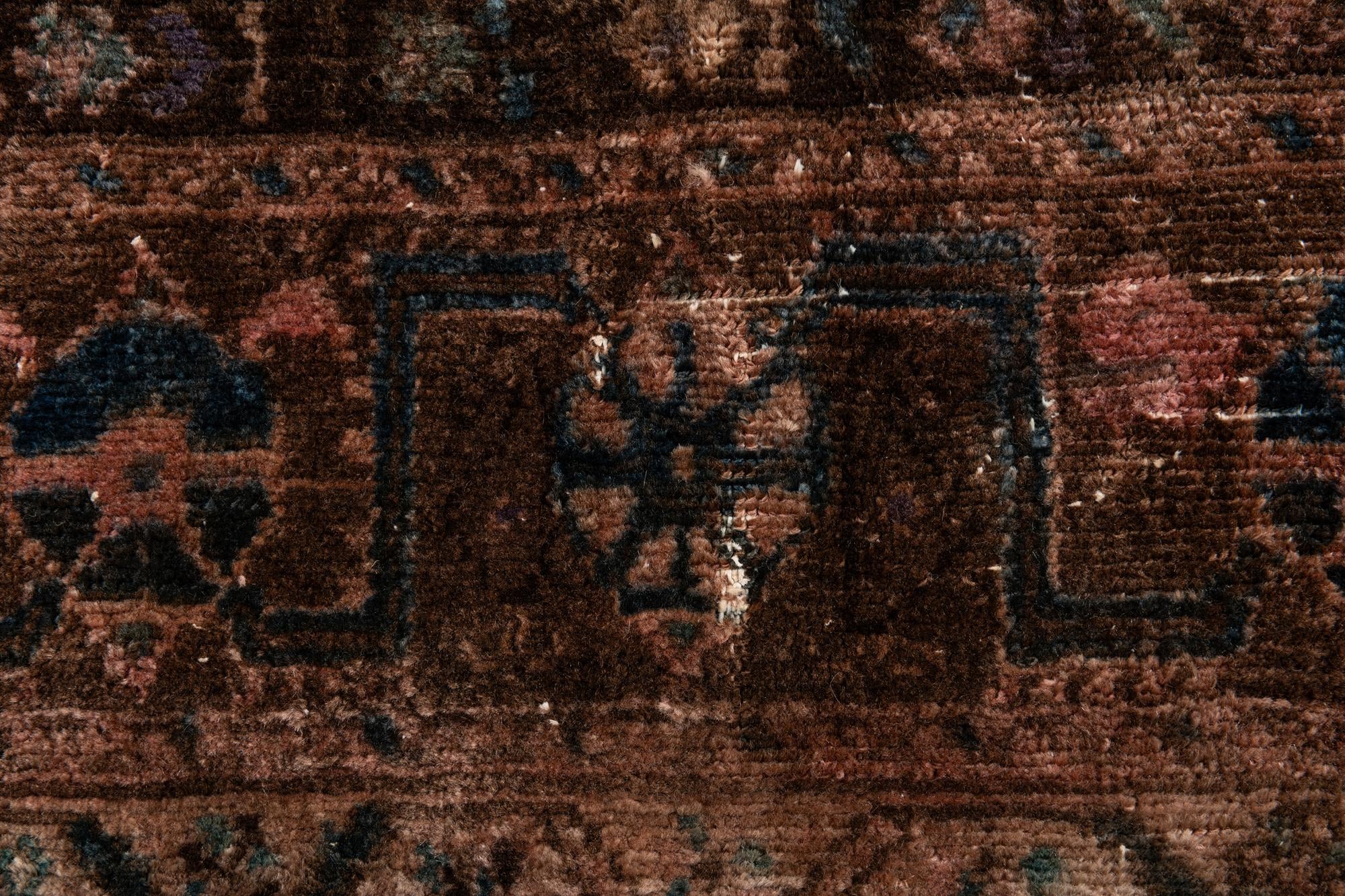 170cm x 295cm anudado a mano Ultra Vintage Alfombra Persa Lana